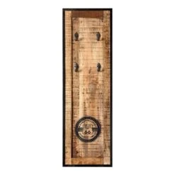 Porte-manteau En Bois Massif Iron -Reflet Maison 1000371220 230420 030 DETAILS P000000001000371220