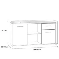 Bureau D’angle Kliaa -Reflet Maison 1000384660 230418 500 SKETCH DETAILS P000000001000384660 sketch