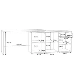 Bureau D’angle Kliaa -Reflet Maison 1000384660 230418 501 SKETCH DETAILS P000000001000384660 sketch