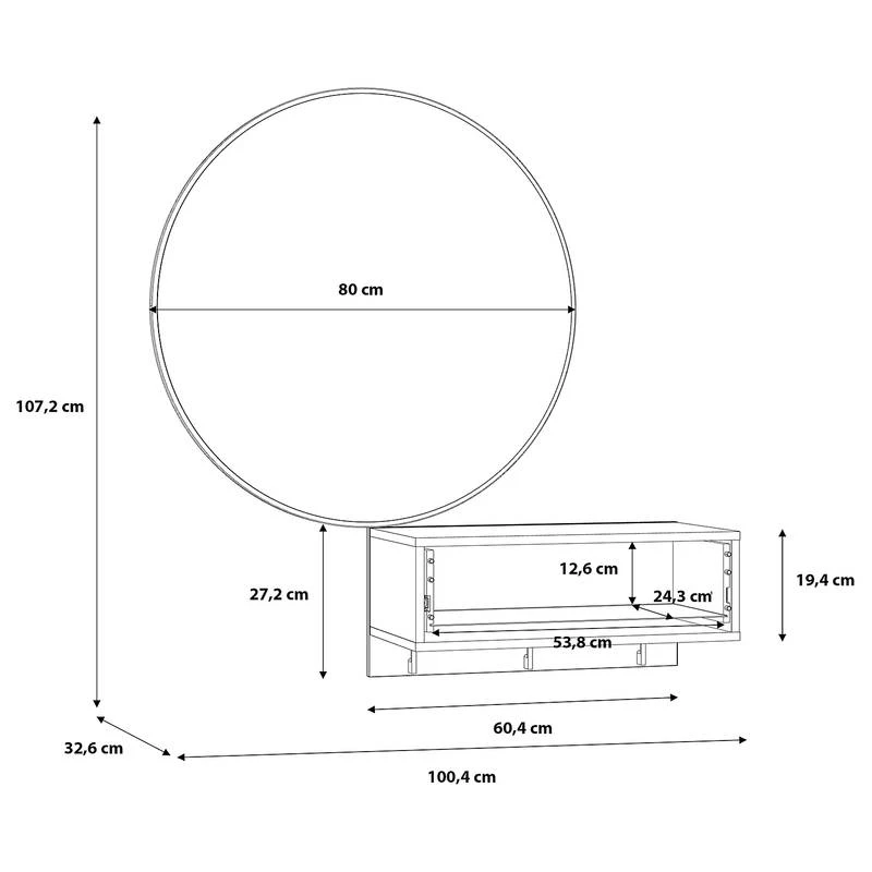 Porte-manteau Mural Boolamba 6 Porte-manteau Mural Boolamba – Image 6
