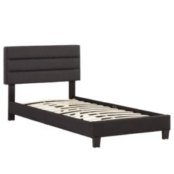 Lit Simple FLORIDA 90x190 Cm -Reflet Maison 13145b58f0a4449a9b0aeaef4192e6f7