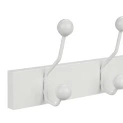 Portemanteau Mural Blanc 5 Crochets -Reflet Maison 16f32855a09c41a6b93c5fa350cb4e8d