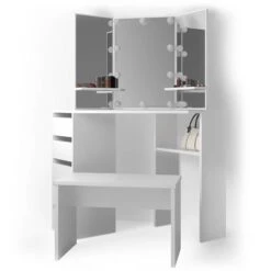 Coiffeuse D'angle Arielle (3 éléments) -Reflet Maison 171ac2fc3e7c43caafee5c683db96e15