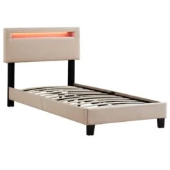 Lit Simple AUSTIN 90x190 Cm -Reflet Maison 17adba9a426d44daba497b1ad64f9edf