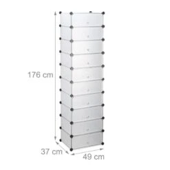 Meuble Chaussures Rangement 10 Casiers -Reflet Maison 17ddd4cf5952427987d63cf5d4c6e057