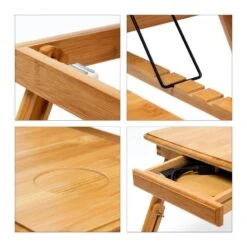Table Pliante Ordinateur Portable Bambou -Reflet Maison 18f489f3cd624c41a4031076d54a9dcf