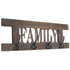 Vestaire Murale Family Style Shabby -Reflet Maison 19df9e73d0be4447aca33733752f30ed