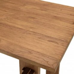 Bureau En Bois De Teck Recyclé L140 -Reflet Maison 1cc049eb47b9403db59f5b8f6c1ca223