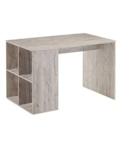 Bureau Droit Avec Étagères Gent