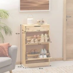 Meuble à Chaussures BASIL -Reflet Maison 2164eeb7adf54a9f8188152e07537b38