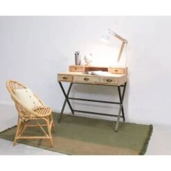 Bureau En Bois Et Métal -Reflet Maison 223ad383f7c84218b3085bb7dfb93cf7