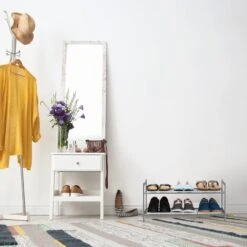 Étagère à Chaussures Empilable 2 Niveaux -Reflet Maison 22ad2da28bd24b70862ef824c7a08945