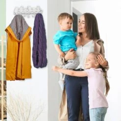 Portemanteau Blanc Brillant Design Singe -Reflet Maison 23b1ba39b91d44eb9fbd16fe68b0973b