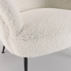 Fauteuil Cosy Tissu Bouclette Blanc 11 Fauteuil Cosy Tissu Bouclette Blanc -Reflet Maison 242aa74f1efe479aa3ed472c2440242e