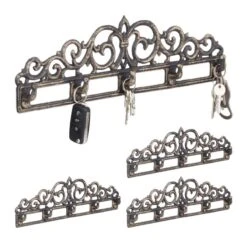 Patère Murale Portemanteau Lot De 4 -Reflet Maison 25d5fac393924f43b0a93847e13fc240