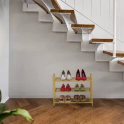 Étagère Argentée à Chaussures -Reflet Maison 264375846b6748008f2324addf4439f5