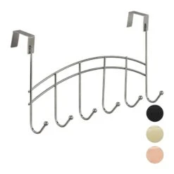 Patère De Porte 6 Crochets -Reflet Maison 26ef656c1b4846b4a4633b43bef57b4f