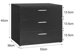 Table De Nuit 53x45x38cm Noir -Reflet Maison 274786272d6d40a5ab92bcc3002d8ad0.cropped 75 384 1898 1358.processed