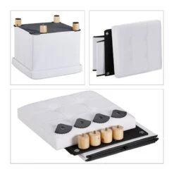 Pouf De Rangement En Similicuir -Reflet Maison 2db2af9f876749acaf1bbd50eaa65173