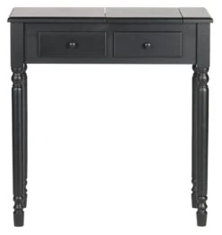 WOOOD Coiffeuse En Bois Noir