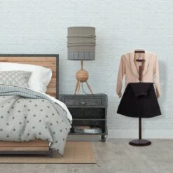 Valet De Chambre Avec Support -Reflet Maison 388a05bd29f040ae8cd5d1bf584a3ed3