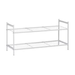 Meuble à Chaussures SANDRA 2 étages -Reflet Maison 39205eb6982248c9832fc01f21b68217