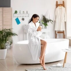 Garde Robe Mural Blanc Avec Supports -Reflet Maison 39867d6e11f448dbbf4036ebfe8f80fc