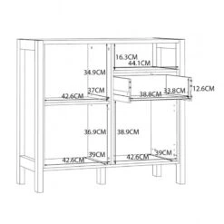 Buffet Moderne 1 Tiroir 2 Portes NORWAY -Reflet Maison 3d1be122717548b9b4524f288ea5a406