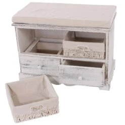 Vestaire Avec Banc Shabby (4 Pièces) -Reflet Maison 3f0eeb28ce8f49089fb8295564577f91