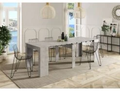 Table Extensible - L90 Cm -Reflet Maison 4077f3ef67b64a108fe8d52a62f48b6c