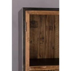 Vitrine 2 Portes En Bois Recyclé -Reflet Maison 427ef4f628794533be9baa5172a8486b