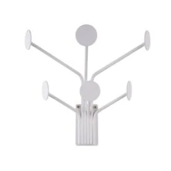 PRESENT TIME Porte Manteau 6 Crochets Wall Dots