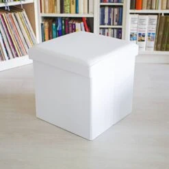 Tabouret Pliant Similicuir -Reflet Maison 4389dae1a2fa4204950de3e9d5350a05