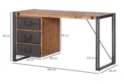 Bureau Bois D'acacia Massif, Métal -Reflet Maison 45cfd358c36541d4a79a07855a546664.cropped 29 205 739 504.processed