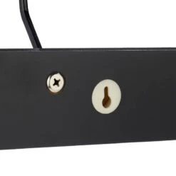 Portemanteau Mural à 5 Crochets Noir -Reflet Maison 4a9294a1f57f4abcb3ab9b3d4795691e