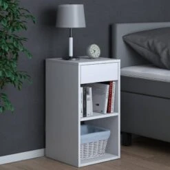 Table De Chevet Dany Blanc -Reflet Maison 4bbc477b67a84ba587b2ecdc3252971c