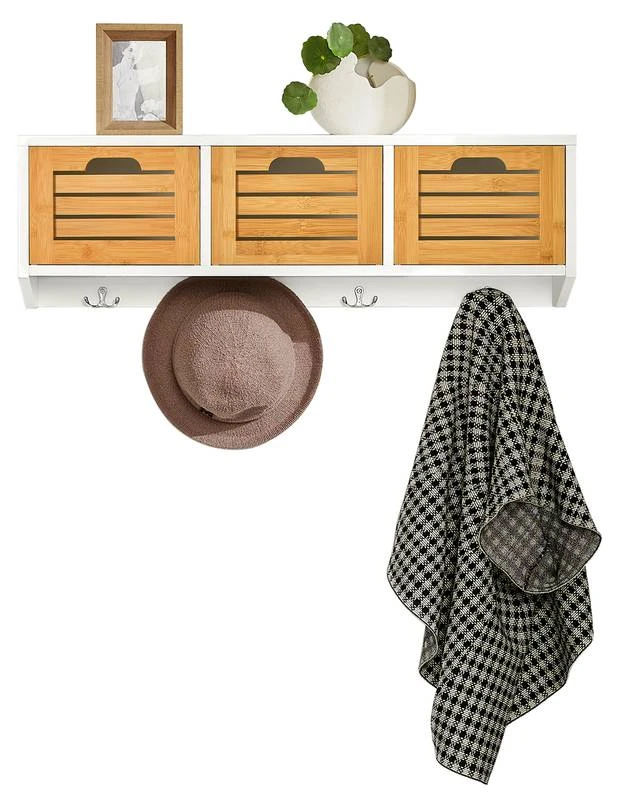 Armoire Murale Étagère Suspendue FHK19-W 7 Armoire Murale Étagère Suspendue FHK19-W – Image 7