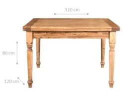 Table De Cuisine Country 120x120cm -Reflet Maison 503be01418fe4217bbcd78d76031f640.cropped 0 100 381 327.processed
