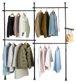 Nouvelles versions 17 Télescope Porte-manteaux KLS03-SCH