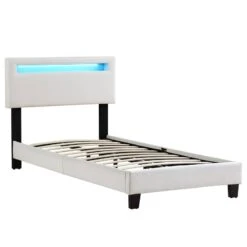 Lit Simple AUSTIN 90x190 Cm -Reflet Maison 556913e34d6443ffaca4cc67779d8a3c