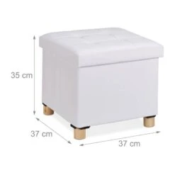 Pouf De Rangement En Similicuir -Reflet Maison 55eb47d347e749d0a4e29dca47311126