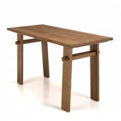 Bureau En Bois De Teck Recyclé L140 -Reflet Maison 596012f28f3a4976ad6b952dbc3a0057