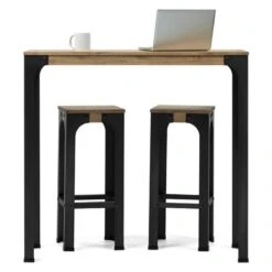 Table Mange Debout Bristol 39x70x108 Cm -Reflet Maison 5d29cc40c38f4382b52b9a5c38d5c155