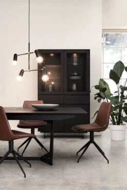 Table Extensible Tokyo Noir 200x100 Cm -Reflet Maison 5e8ef678f41e4eb5899f8c8ffdd457b3