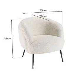 Fauteuil Cosy Tissu Bouclette Blanc 13 Fauteuil Cosy Tissu Bouclette Blanc -Reflet Maison 6255f0657fee4e80850af1aa9efa98d3