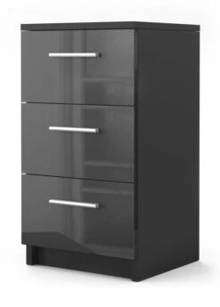 Table De Chevet 66cm Noir