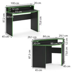 Bureau Ordinateur Kron Noir/vert Set 3 -Reflet Maison 6661453fcbbb432982cd05c8139b2183.cropped 54 39 921 929.processed
