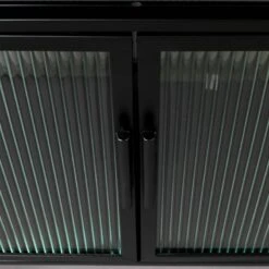 Vitrine 2 Portes Métal Et Verre Trempé -Reflet Maison 679e68aad9294caab54d169188748543