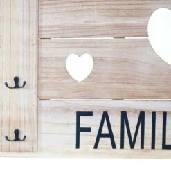 Vestaire Mural HWC-C89 Family Shabby -Reflet Maison 6ad75446ed8646089b4ca9bece0f5f88