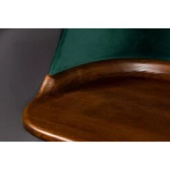 Bureau En Bois Et Velours Vert Forêt -Reflet Maison 6bdcdee2d7424314b99cdca2d2207979